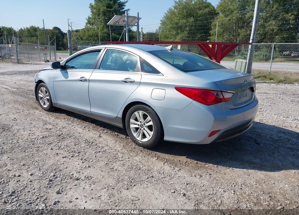 2014 HYUNDAI SONATA GLS VIN: 5NPEB4ACXEH849532