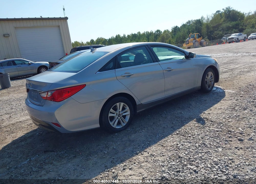 2014 HYUNDAI SONATA GLS VIN: 5NPEB4ACXEH849532