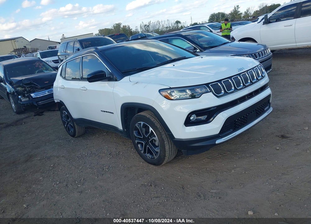 2022 JEEP COMPASS LIMITED 4X4 VIN: 3C4NJDCB4NT223790