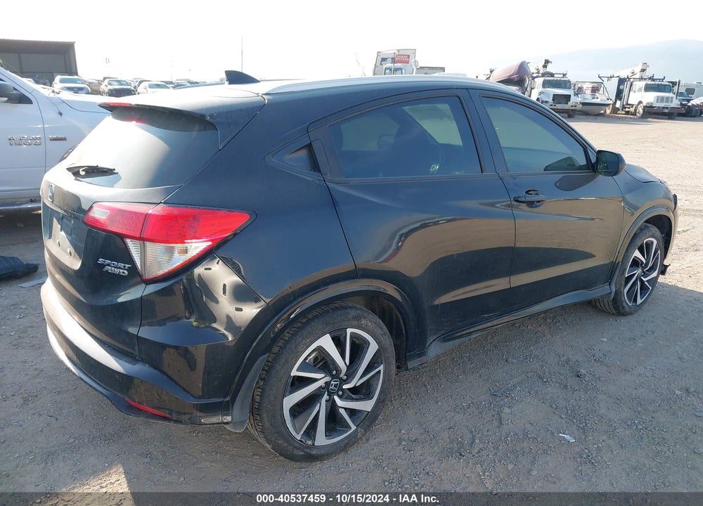 2019 HONDA HR-V SPORT VIN: 3CZRU6H19KM726445