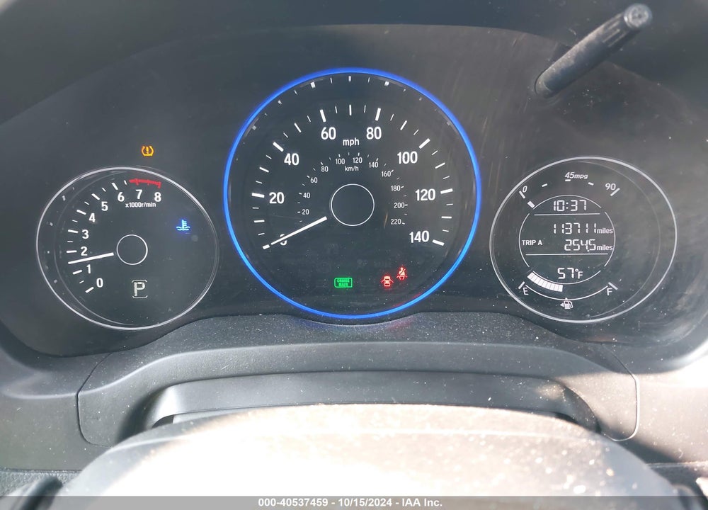 2019 HONDA HR-V SPORT VIN: 3CZRU6H19KM726445
