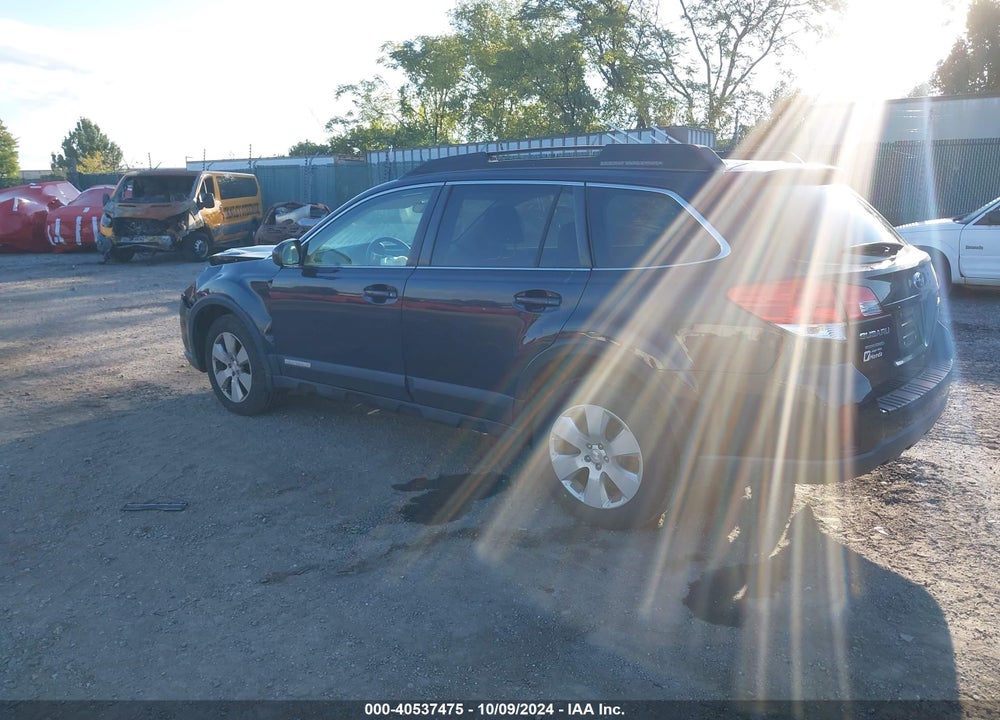 2012 SUBARU OUTBACK 2.5I PREMIUM VIN: 4S4BRBCC7C3271717