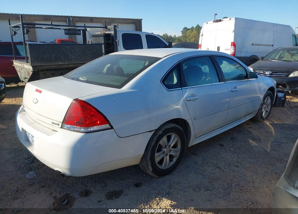 2013 CHEVROLET IMPALA LS VIN: 2G1WF5E37D1154863