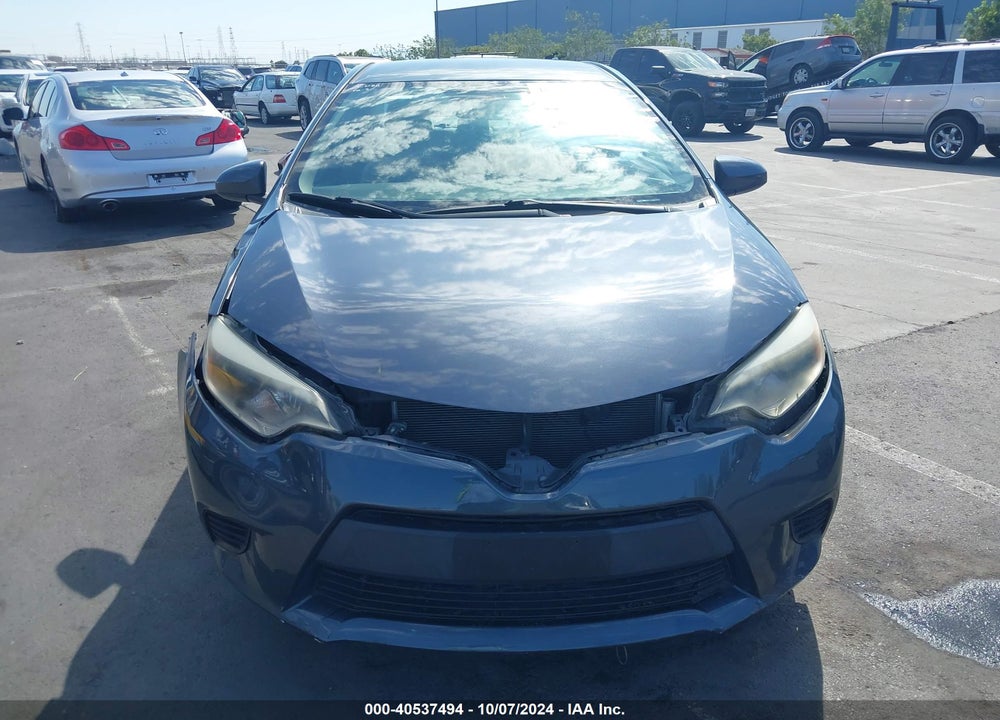 2014 TOYOTA COROLLA LE VIN: 5YFBURHE5EP062685