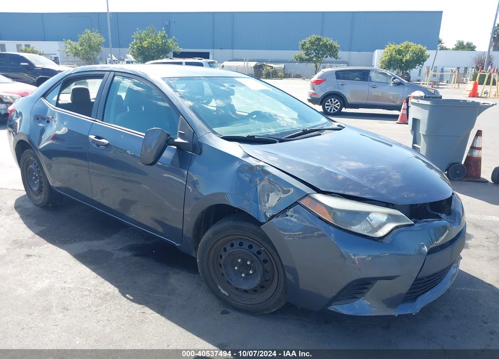 2014 TOYOTA COROLLA LE VIN: 5YFBURHE5EP062685