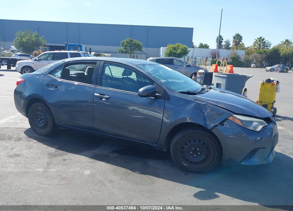 2014 TOYOTA COROLLA LE VIN: 5YFBURHE5EP062685