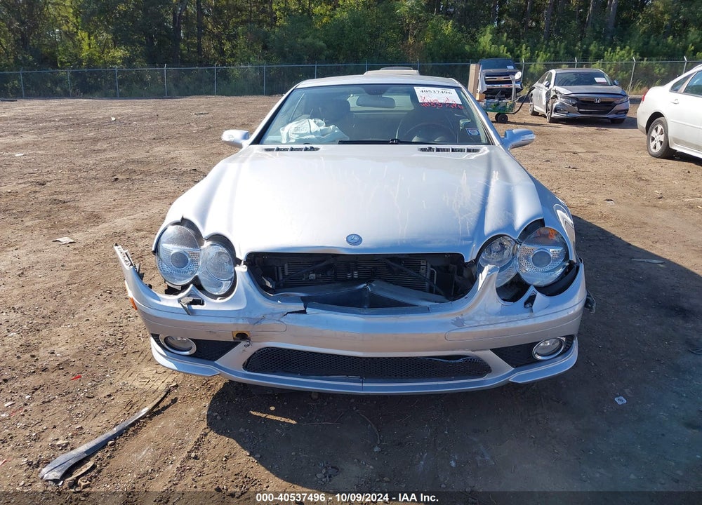 2007 MERCEDES-BENZ SL 550 VIN: WDBSK71F17F130308