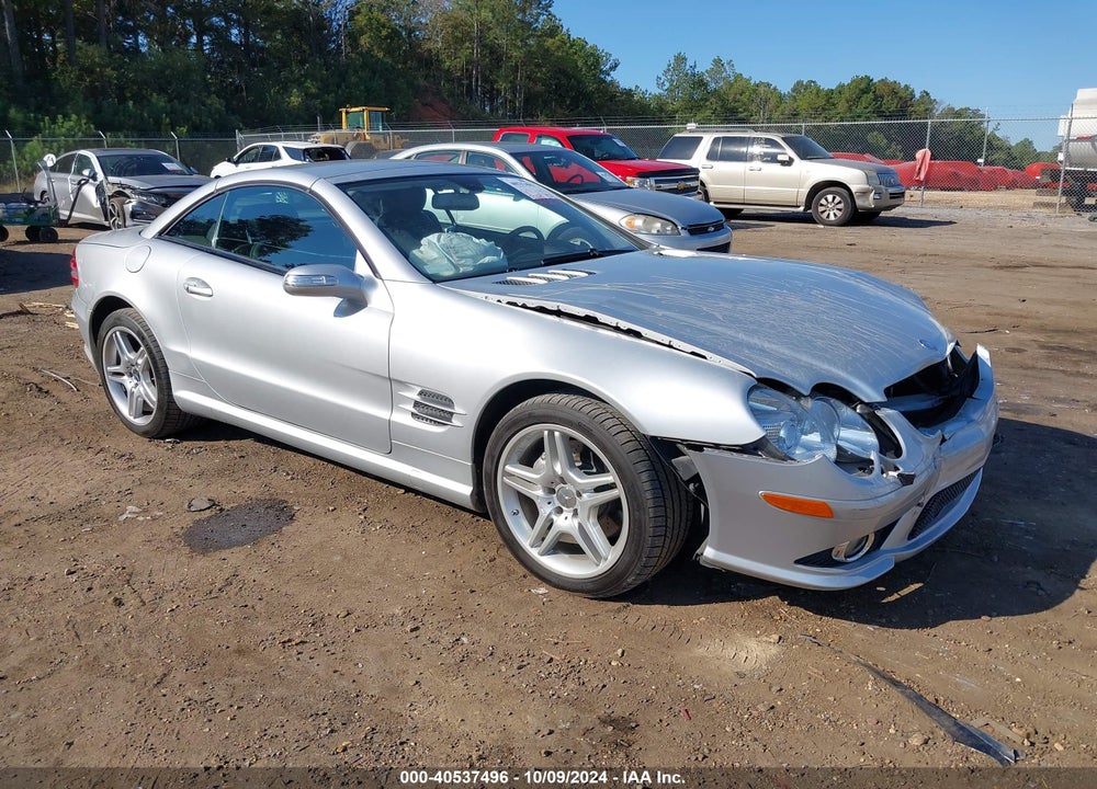 2007 MERCEDES-BENZ SL 550 VIN: WDBSK71F17F130308