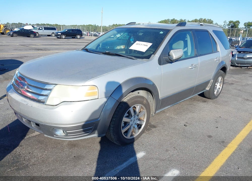 2008 FORD TAURUS X SEL VIN: 1FMDK02W38GA41394