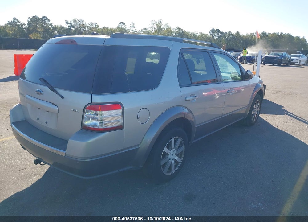2008 FORD TAURUS X SEL VIN: 1FMDK02W38GA41394