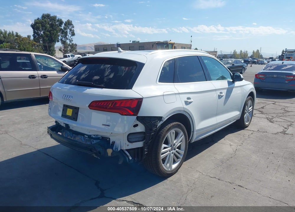2019 AUDI Q5 45 PREMIUM VIN: WA1BNAFY7K2099365