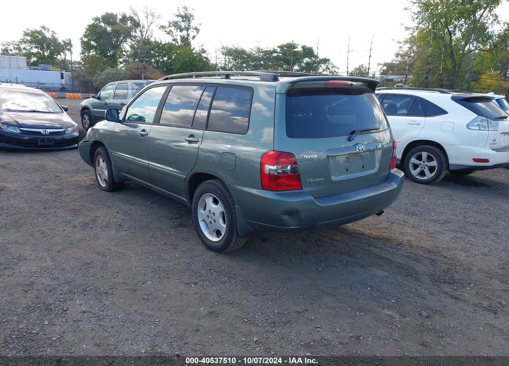 2006 TOYOTA HIGHLANDER LIMITED V6 VIN: JTEEP21A160155584