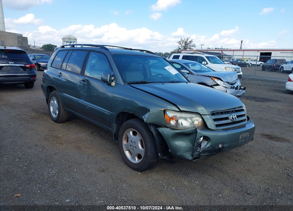 2006 TOYOTA HIGHLANDER LIMITED V6 VIN: JTEEP21A160155584