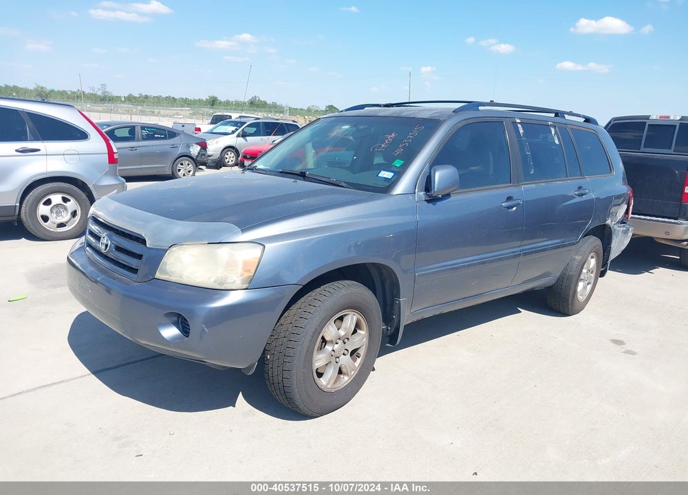 2004 TOYOTA HIGHLANDER V6 VIN: JTEEP21A740017058