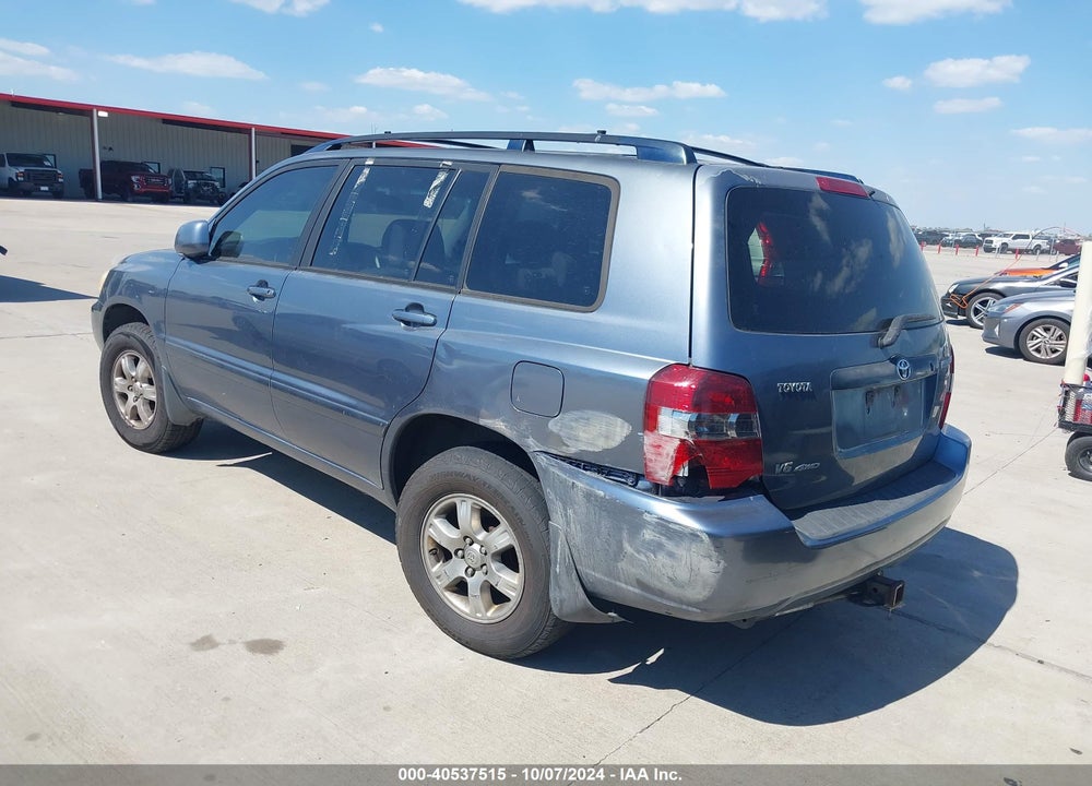 2004 TOYOTA HIGHLANDER V6 VIN: JTEEP21A740017058