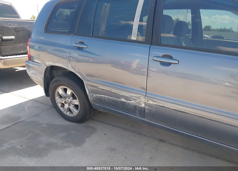 2004 TOYOTA HIGHLANDER V6 VIN: JTEEP21A740017058