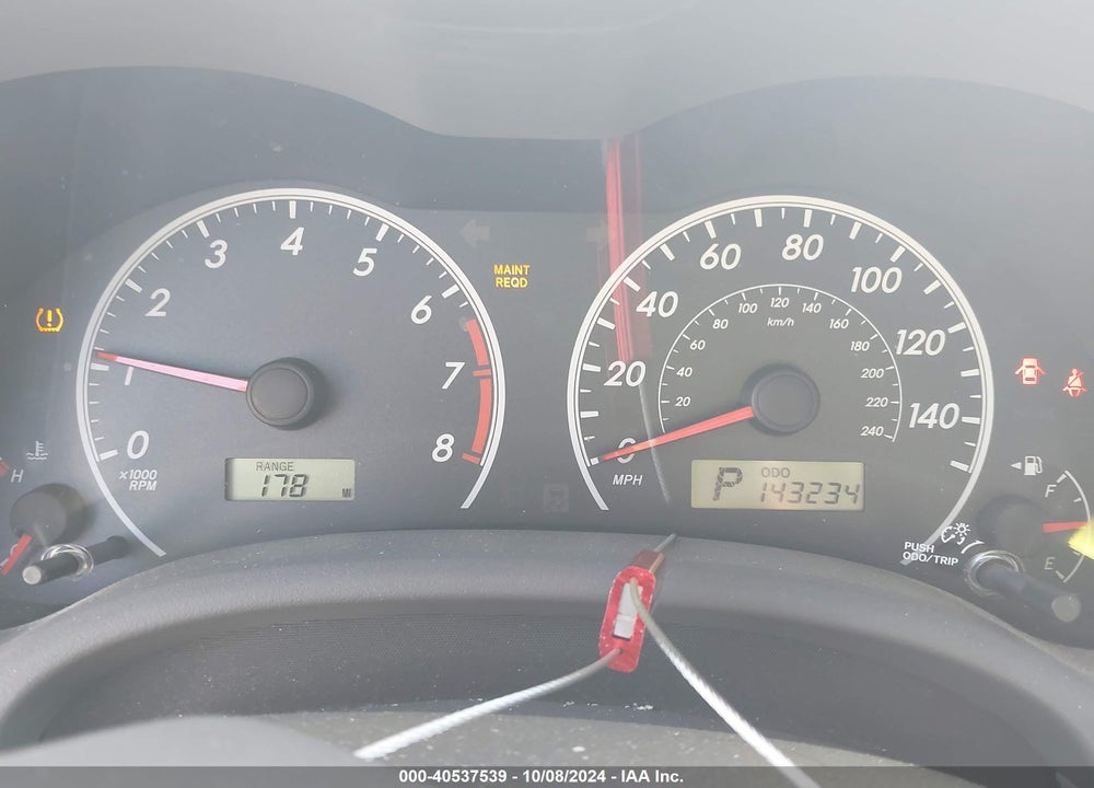 2010 TOYOTA COROLLA LE VIN: 1NXBU4EE4AZ302440