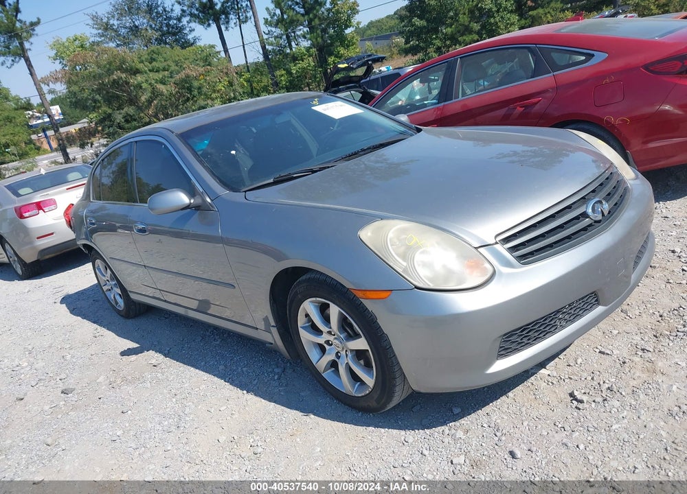 2006 INFINITI G35 VIN: JNKCV51E56M517980