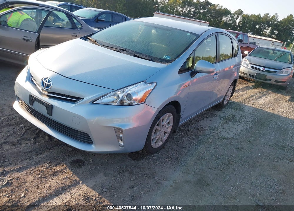 2013 TOYOTA PRIUS V TWO VIN: JTDZN3EU4D3222969