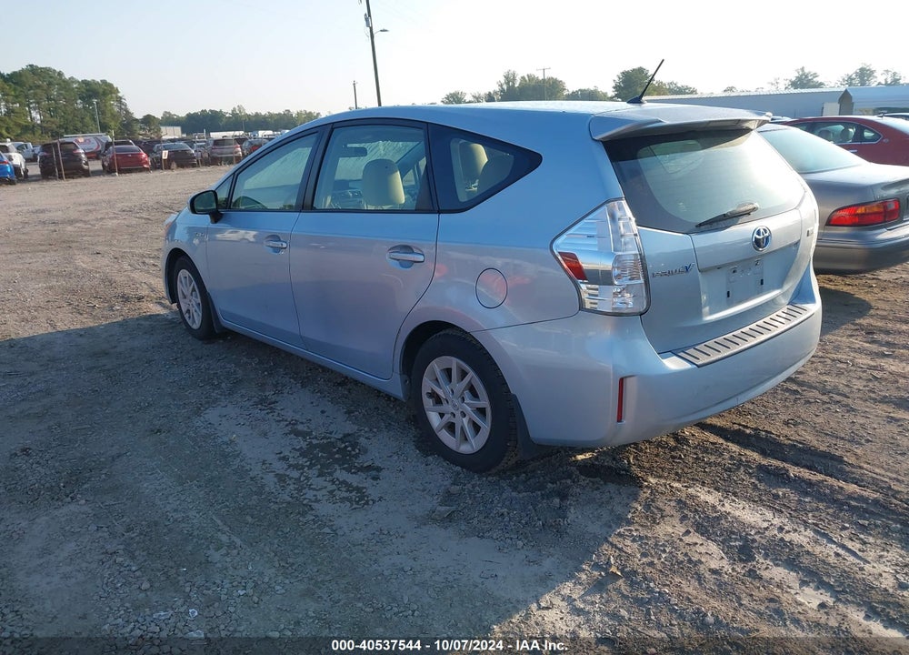 2013 TOYOTA PRIUS V TWO VIN: JTDZN3EU4D3222969
