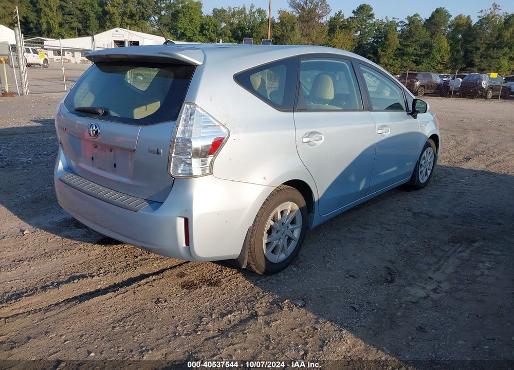 2013 TOYOTA PRIUS V TWO VIN: JTDZN3EU4D3222969