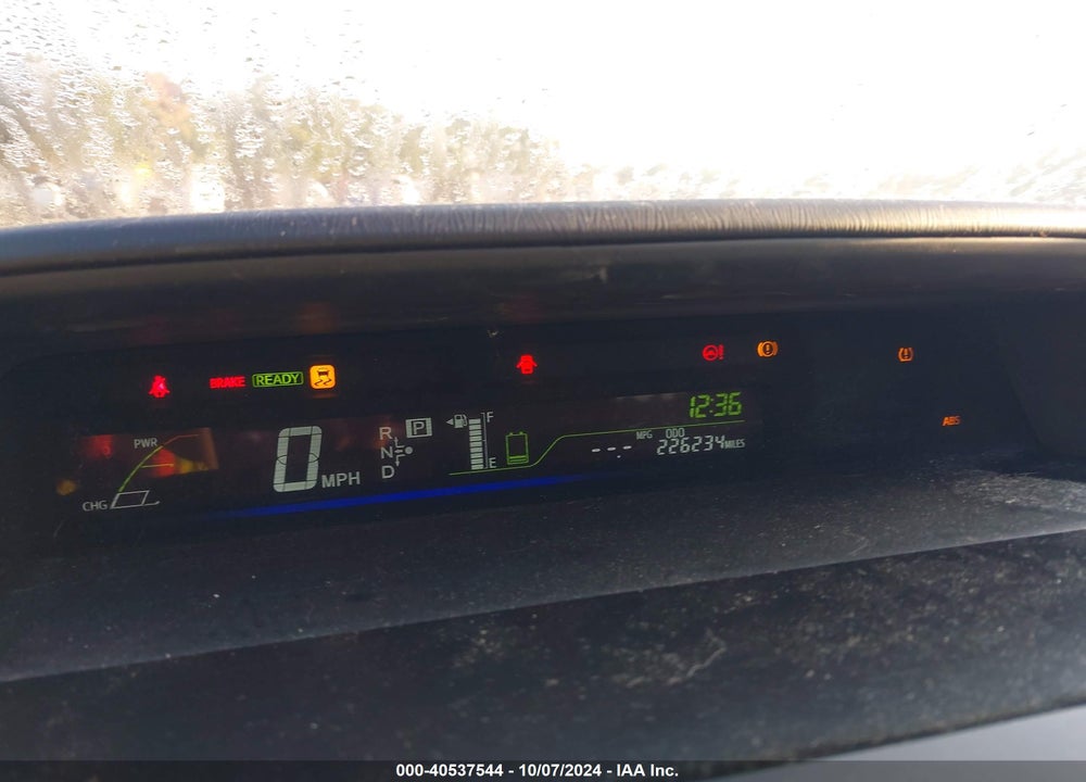 2013 TOYOTA PRIUS V TWO VIN: JTDZN3EU4D3222969