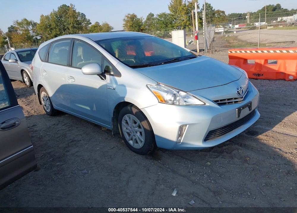 2013 TOYOTA PRIUS V TWO VIN: JTDZN3EU4D3222969