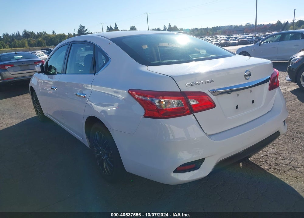 2019 NISSAN SENTRA S VIN: 3N1AB7APXKY204433