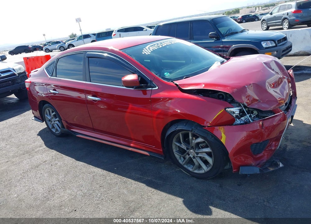 2013 NISSAN SENTRA SR VIN: 3N1AB7AP6DL722796