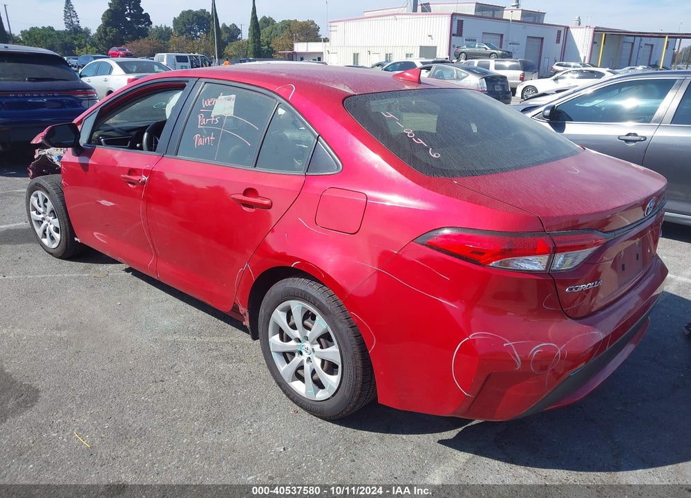 2020 TOYOTA COROLLA LE VIN: JTDEPRAE9LJ022870