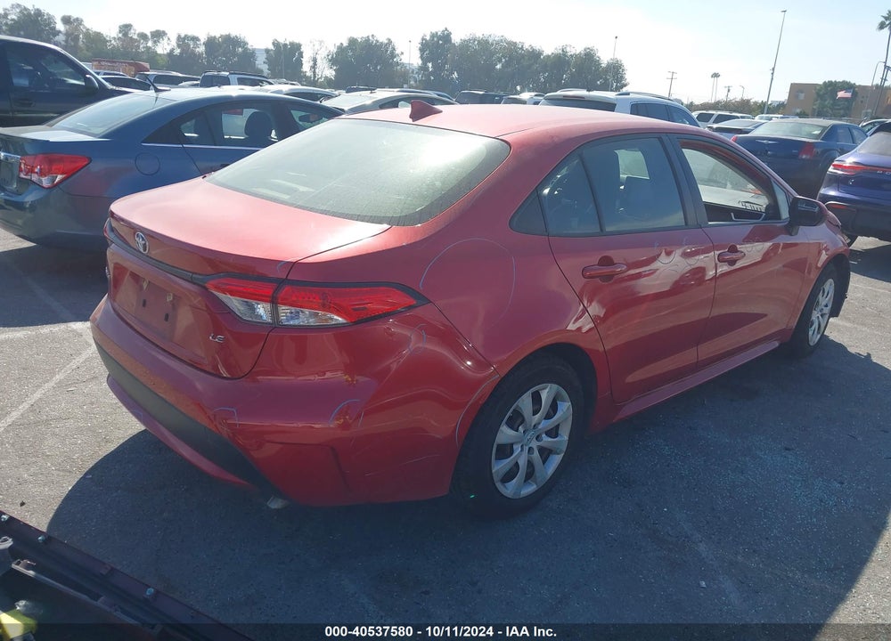 2020 TOYOTA COROLLA LE VIN: JTDEPRAE9LJ022870