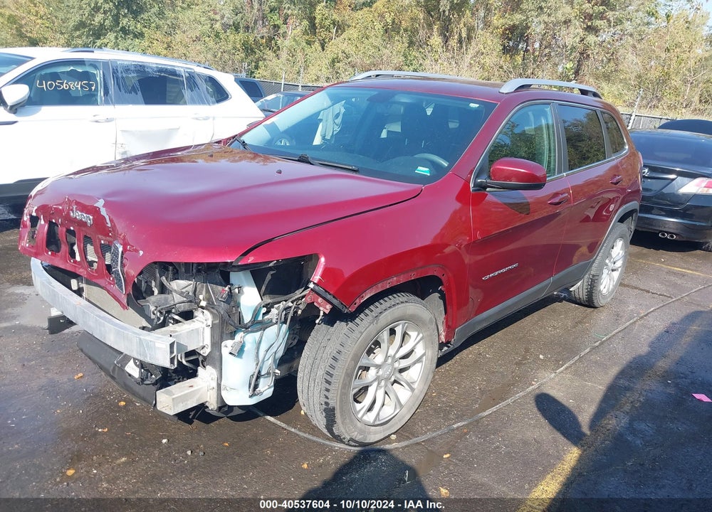 2019 JEEP CHEROKEE LATITUDE FWD VIN: 1C4PJLCBXKD263604