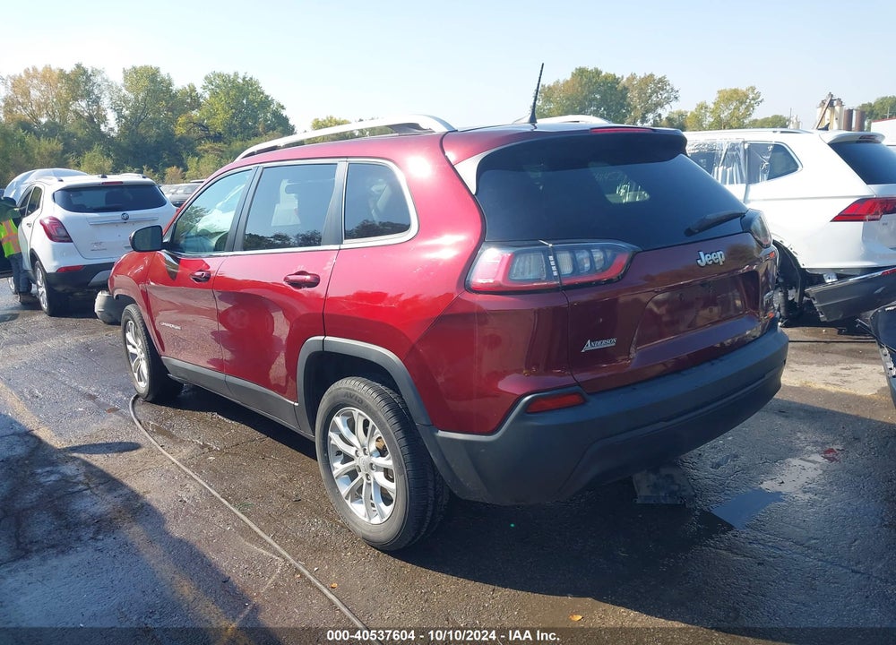 2019 JEEP CHEROKEE LATITUDE FWD VIN: 1C4PJLCBXKD263604
