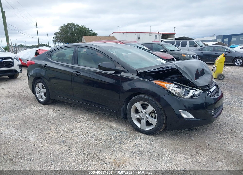 2013 HYUNDAI ELANTRA GLS VIN: 5NPDH4AE1DH195661