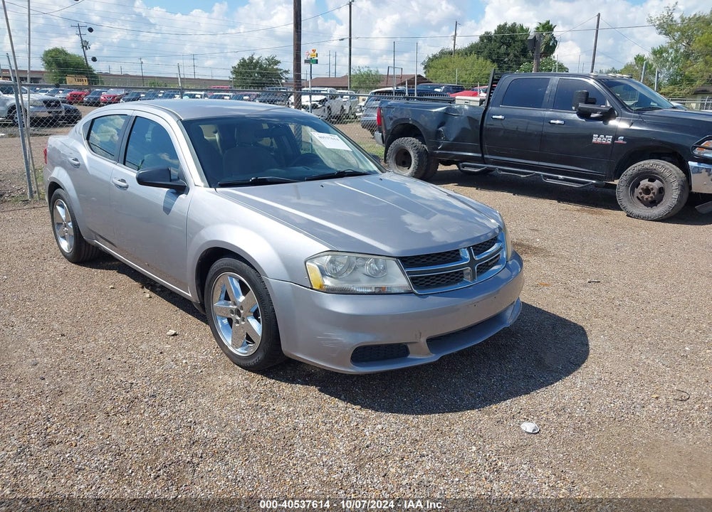 2013 DODGE AVENGER SE VIN: 1C3CDZAB2DN564641
