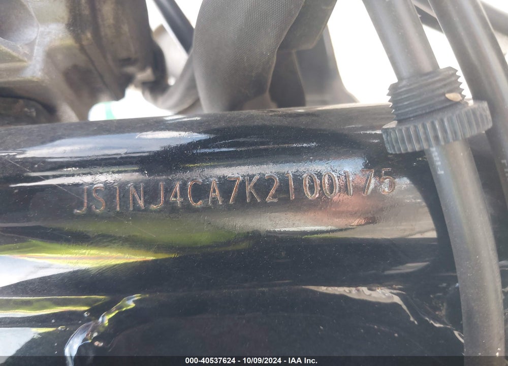 2019 SUZUKI TU250 X VIN: JS1NJ4CA7K2100175