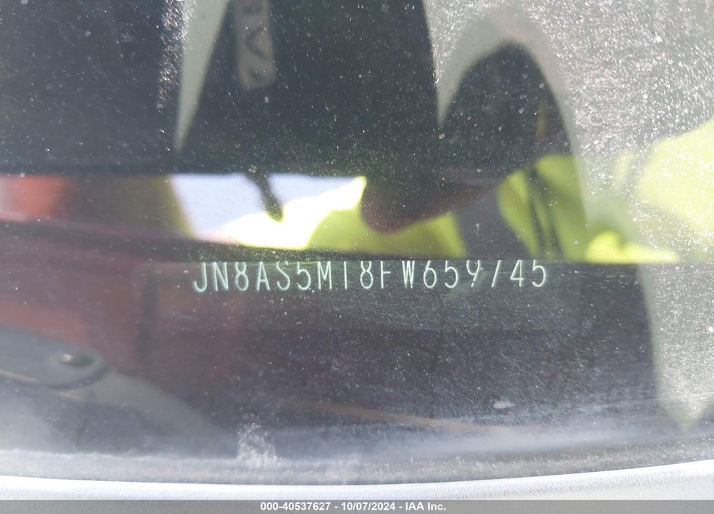 2015 NISSAN ROGUE SELECT S VIN: JN8AS5MT8FW659745