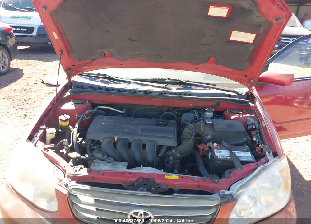 2004 TOYOTA COROLLA S VIN: 2T1BR32EX4C182648