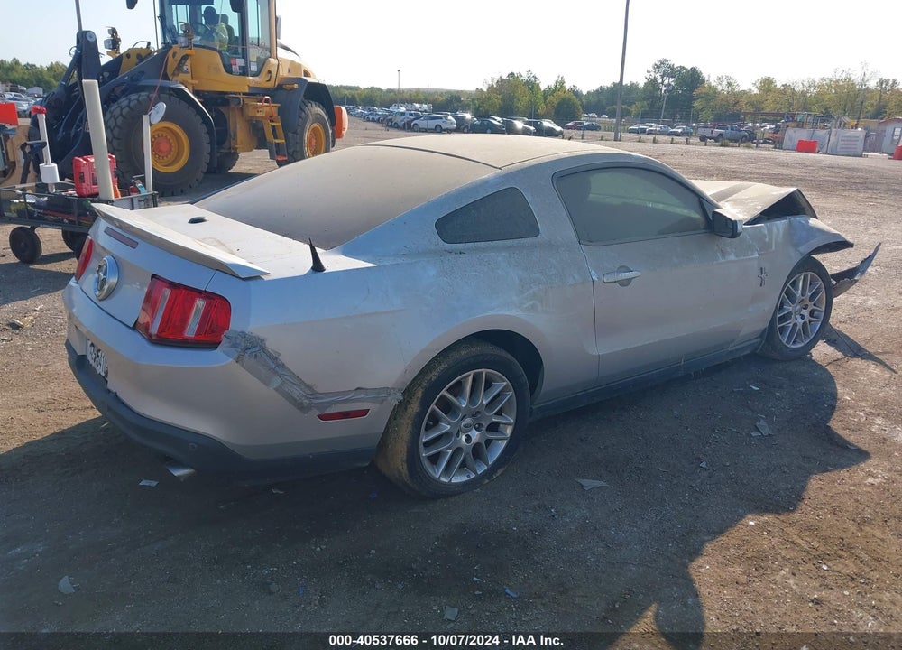 2012 FORD MUSTANG V6 PREMIUM VIN: 1ZVBP8AM0C5263016