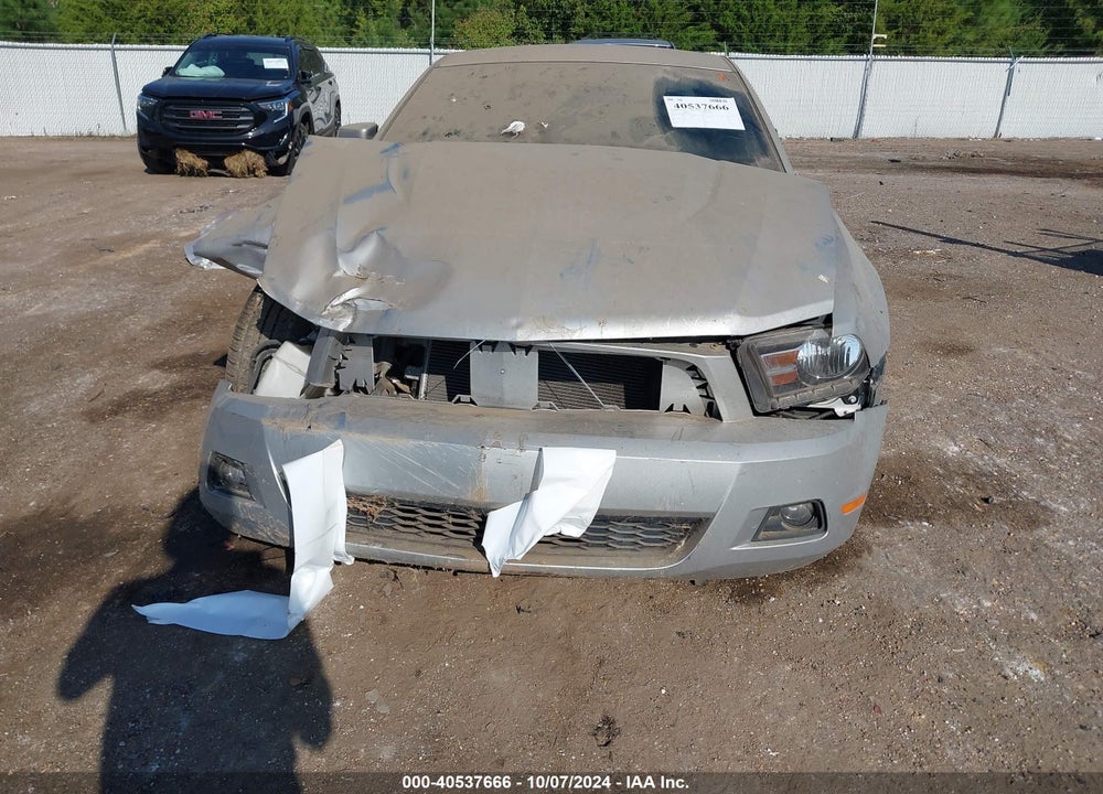 2012 FORD MUSTANG V6 PREMIUM VIN: 1ZVBP8AM0C5263016