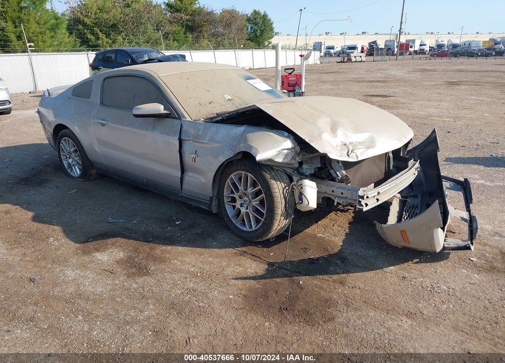 2012 FORD MUSTANG V6 PREMIUM VIN: 1ZVBP8AM0C5263016