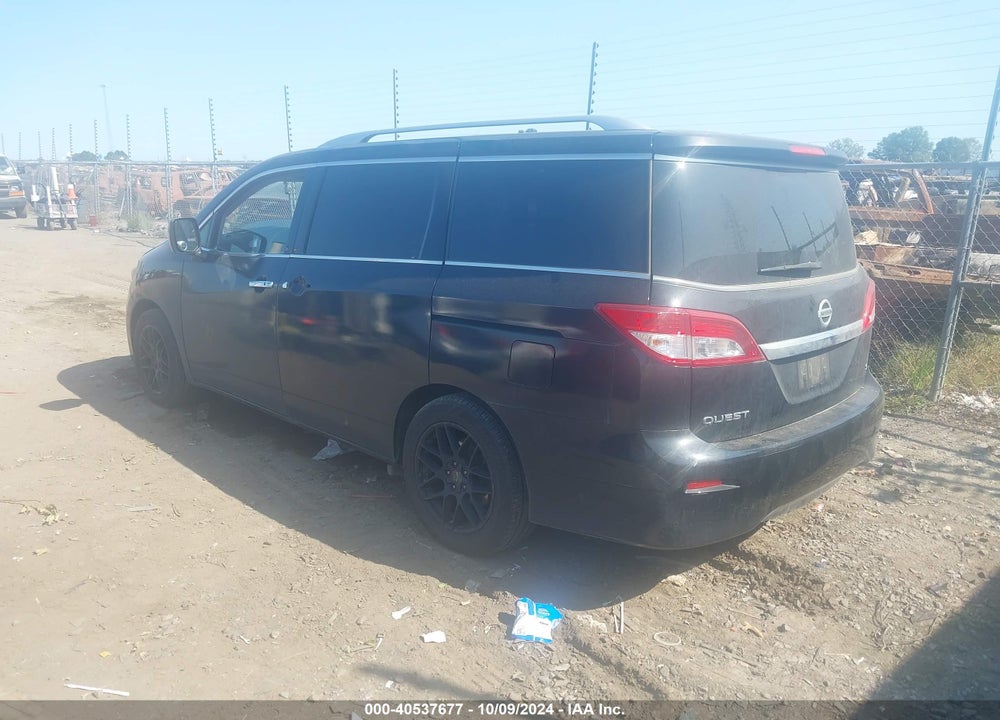 2012 NISSAN QUEST S VIN: JN8AE2KPXC9033152