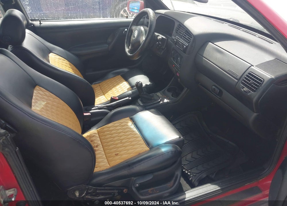 2000 VOLKSWAGEN CABRIO GLS VIN: 3VWDC21V5YM802063