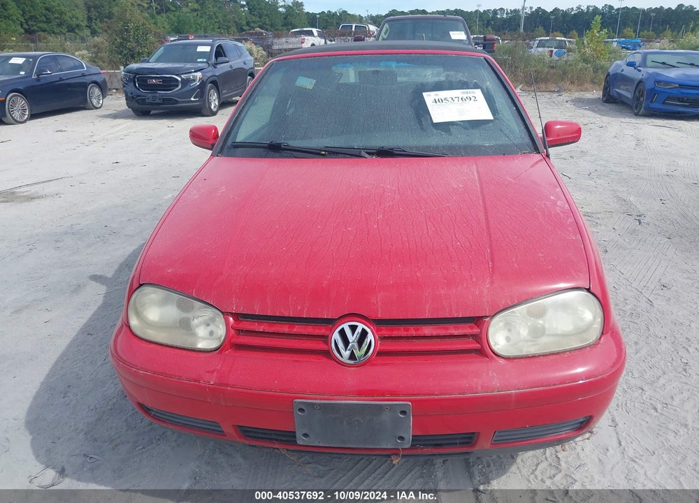 2000 VOLKSWAGEN CABRIO GLS VIN: 3VWDC21V5YM802063