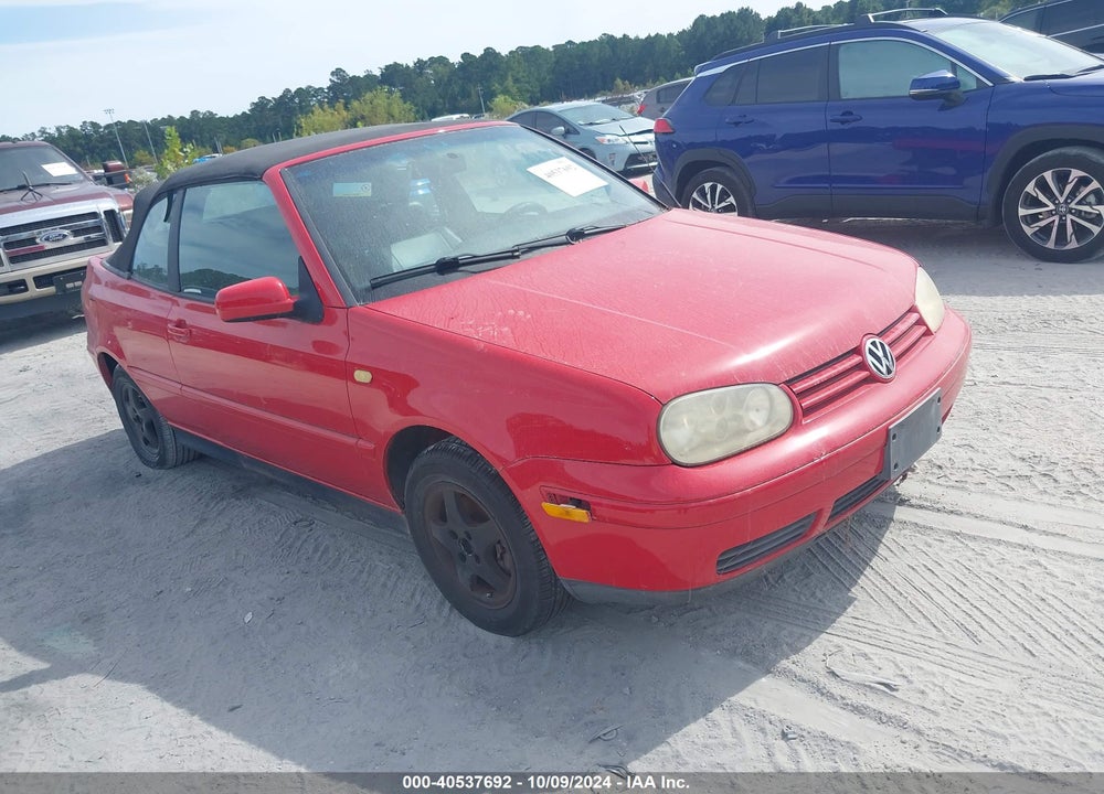 2000 VOLKSWAGEN CABRIO GLS VIN: 3VWDC21V5YM802063