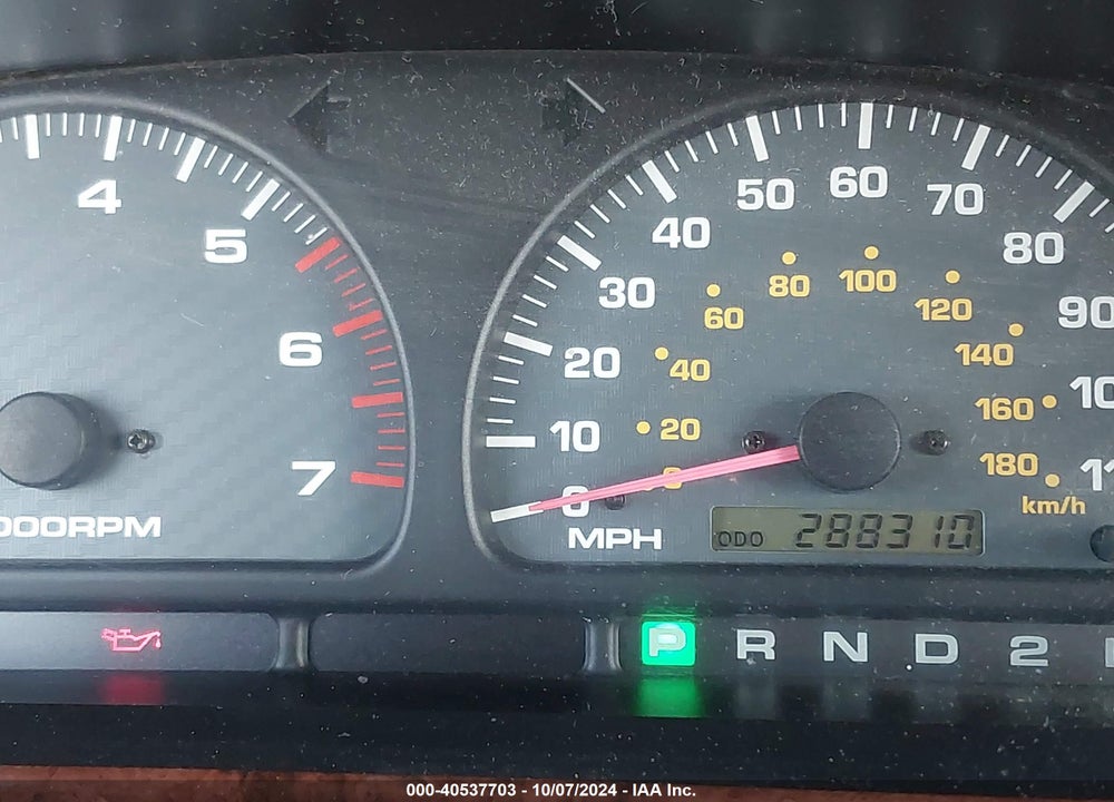 1999 TOYOTA 4RUNNER LIMITED V6 VIN: JT3GN87R3X0127830