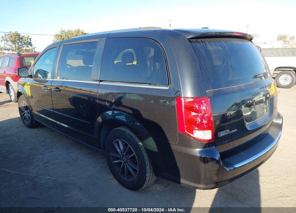 2017 DODGE GRAND CARAVAN SXT VIN: 2C4RDGCG8HR719480
