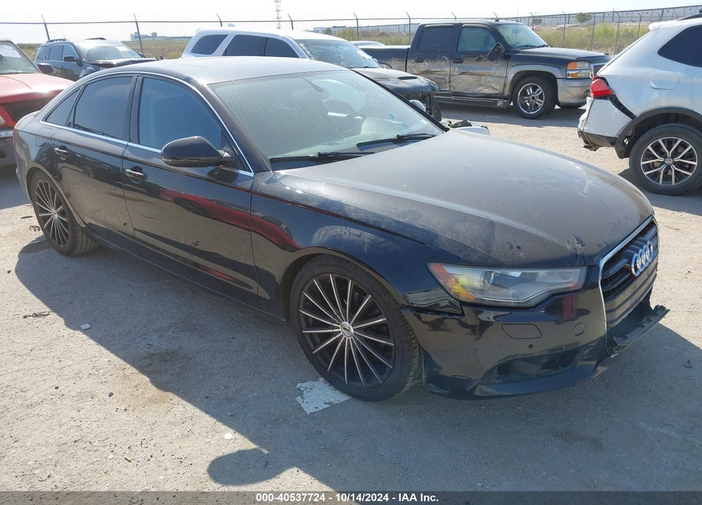 2012 AUDI A6 2.0T PREMIUM VIN: WAUDFAFC0CN139122