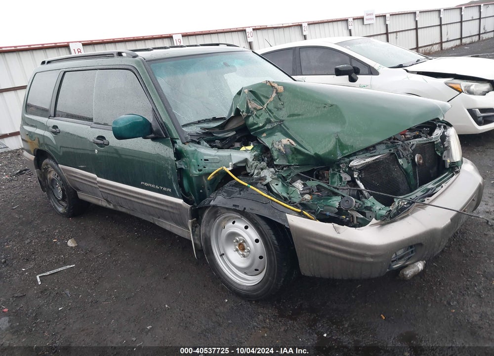 2002 SUBARU FORESTER S VIN: JF1SF65542H704100