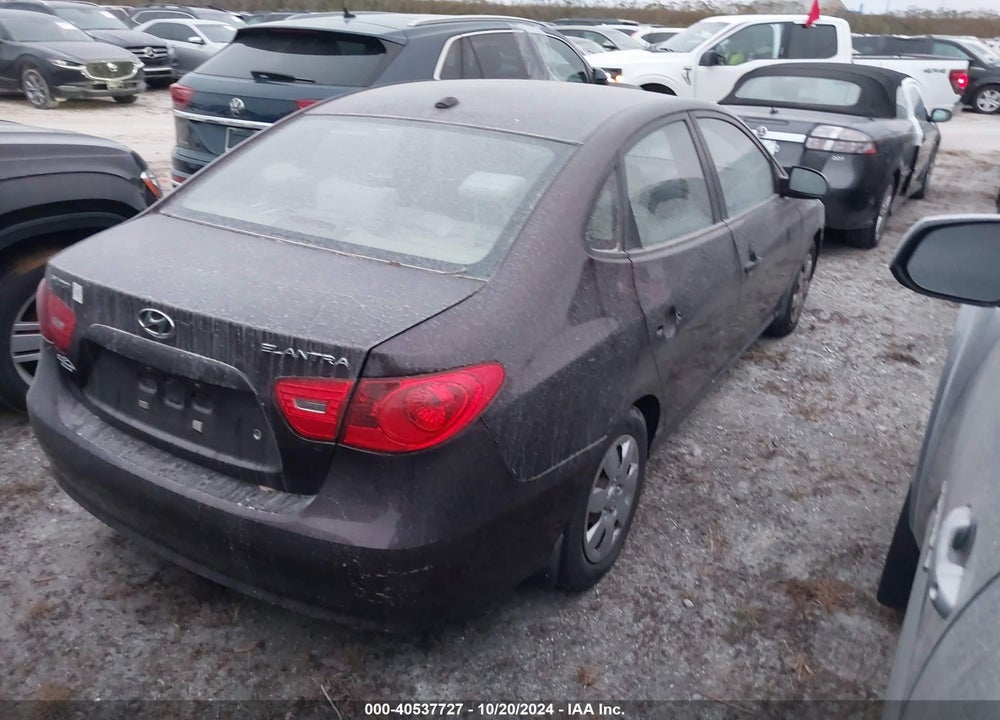 2008 HYUNDAI ELANTRA GLS/SE VIN: KMHDU46D08U322628